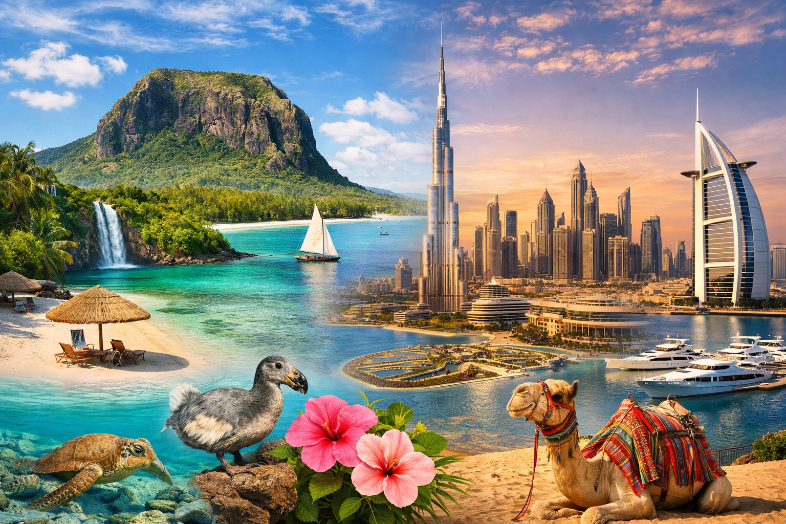 MAURITIUS WITH DUBAI